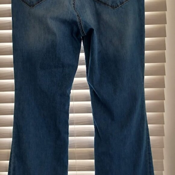 Ariat Women’s Jeans 32R Perfect Rise Bootcut Blue Stretch Denim Western Mid Rise - Picture 10 of 10